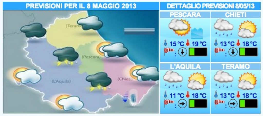 Il Tempo Previsioni Di Oggi Generali Condizioni Di Instabilit Da